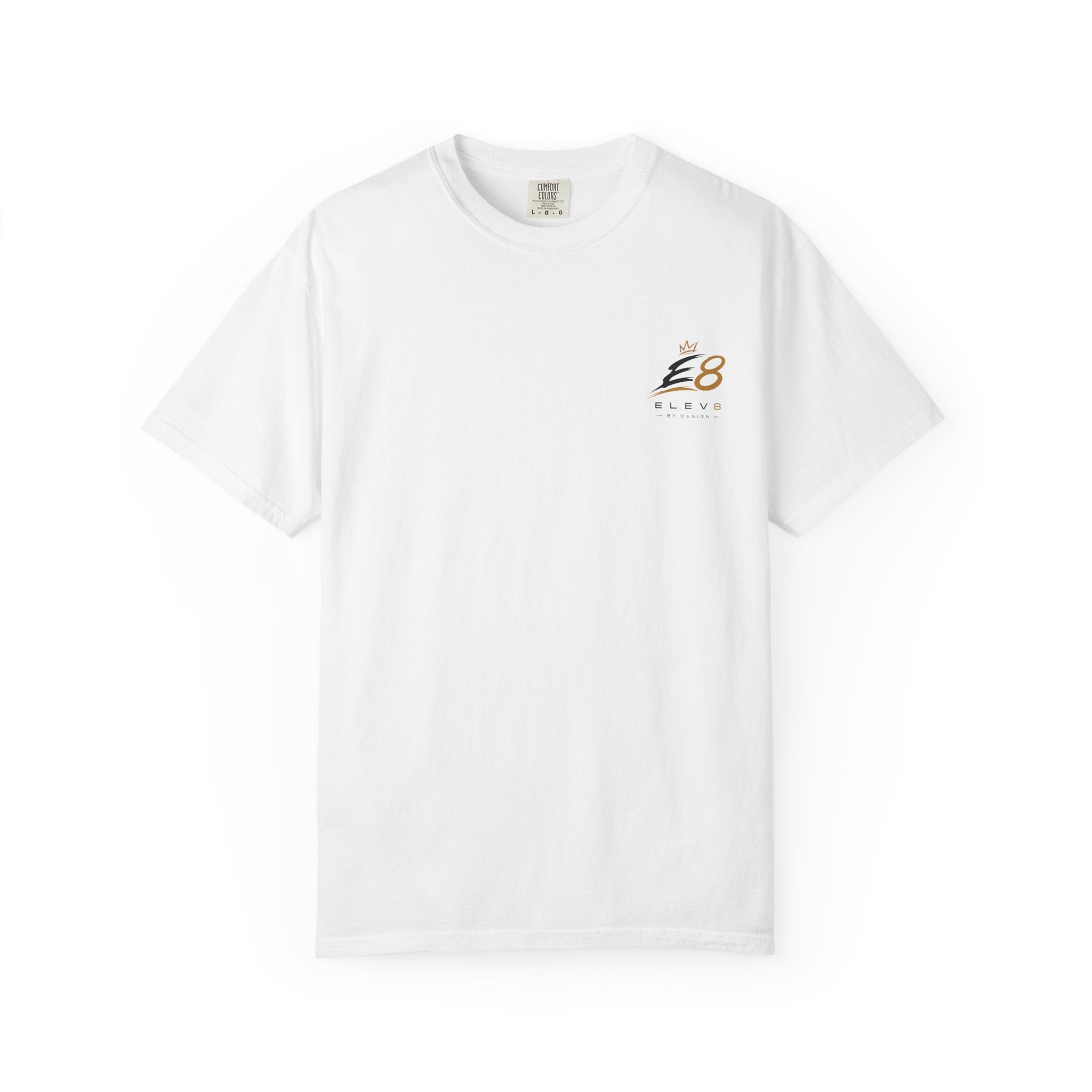 Elev8 "Real Recognize Real" T-Shirt - Crown Logo Streetwear Tee
