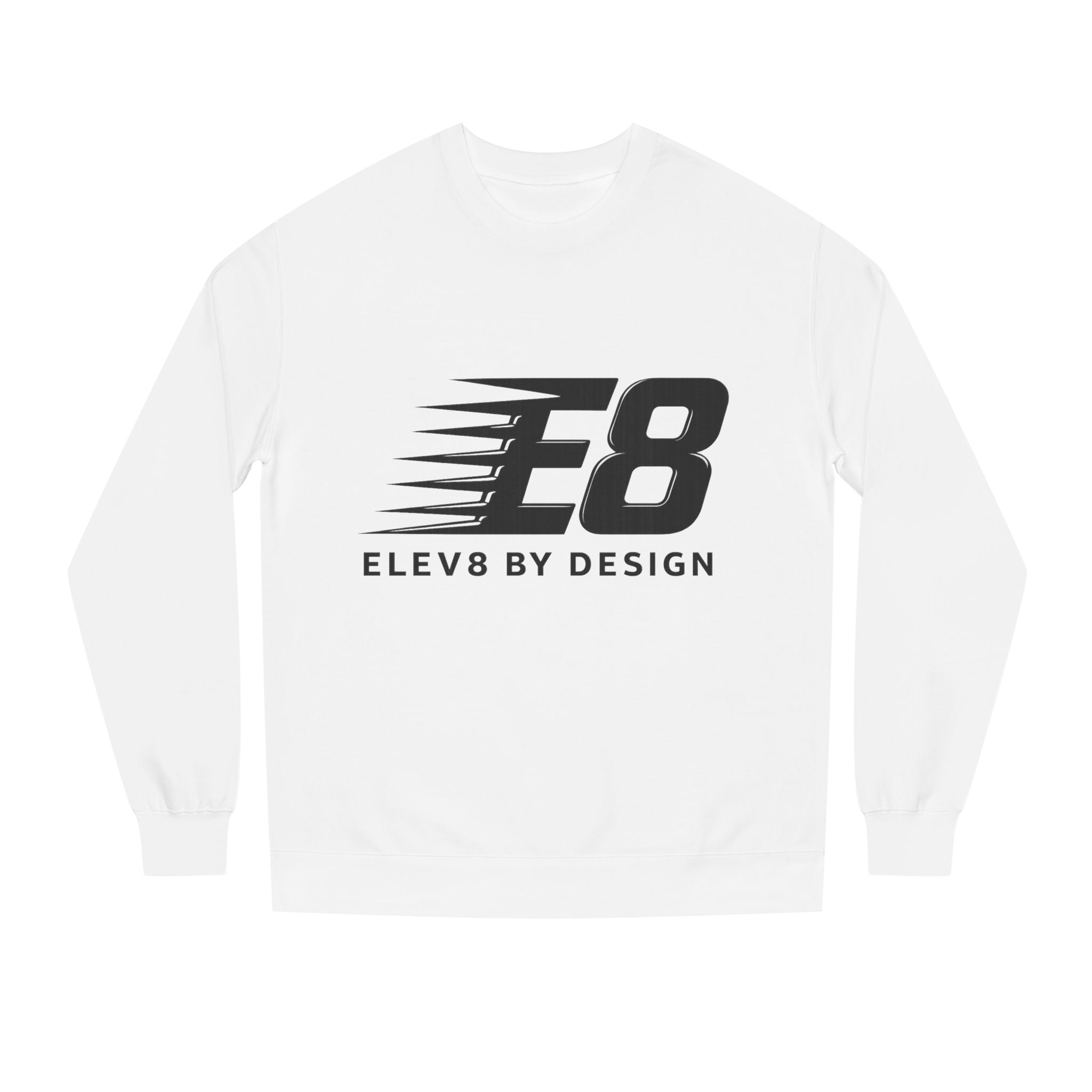 E8 Speed Logo Premium Crewneck Sweatshirt | ELEV8 BY DESIGN™