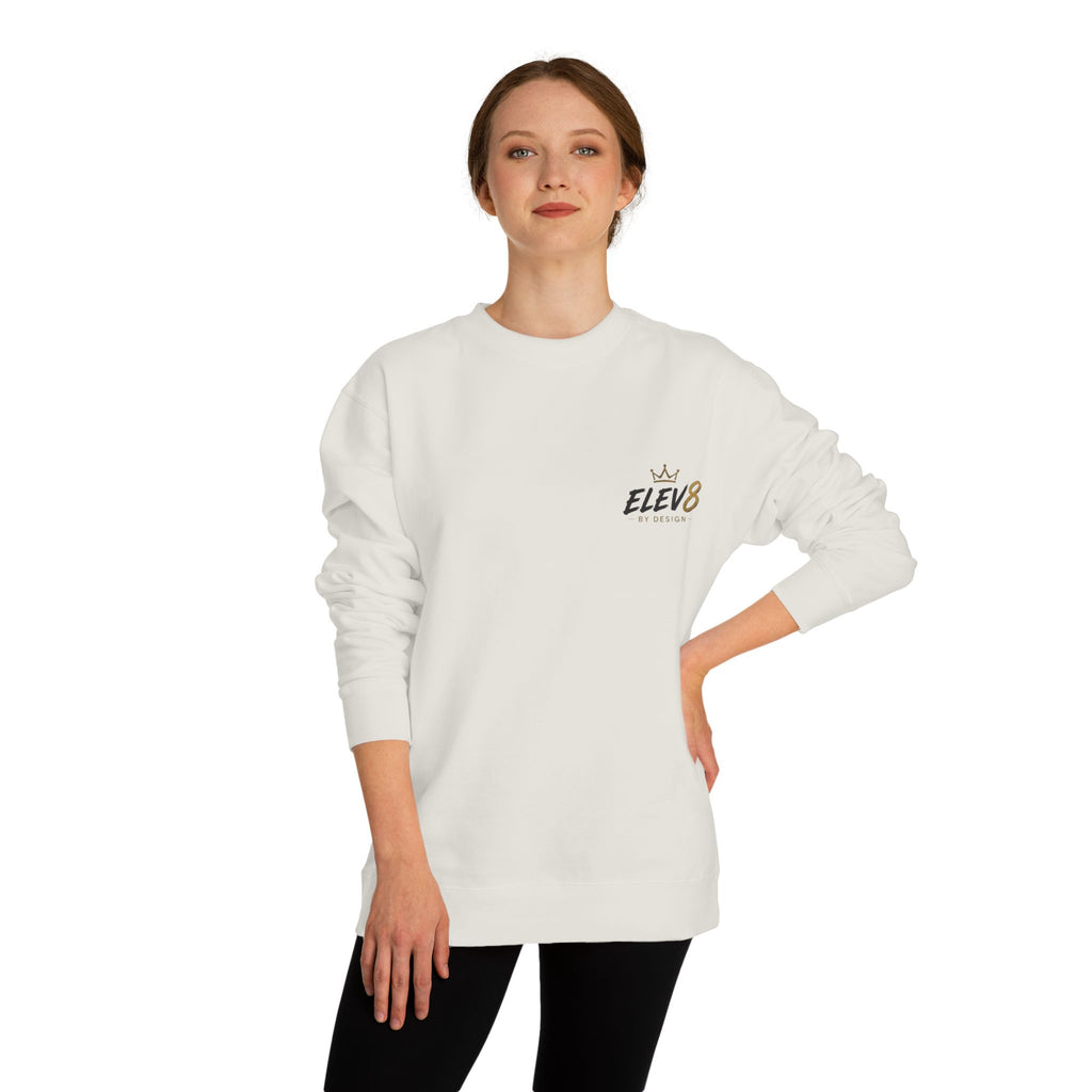 ELEV8 BY DESIGN™ Premium Crewneck Sweatshirt | Unisex Heavyweight Fleece
