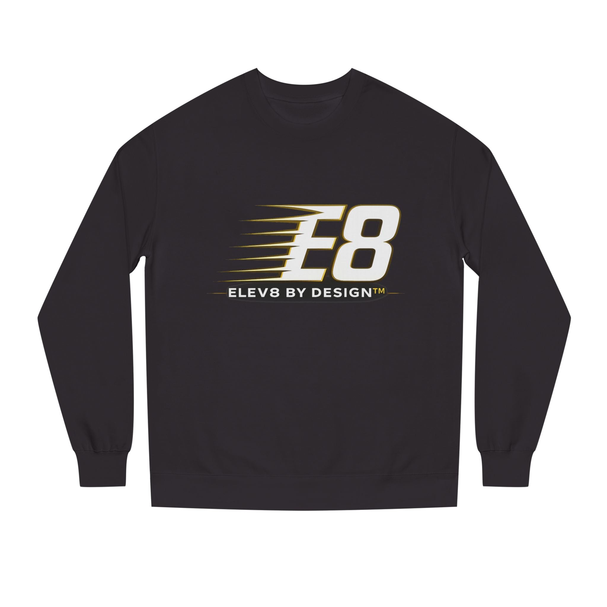 E8 Speed Logo Premium Crewneck Sweatshirt | ELEV8 BY DESIGN™