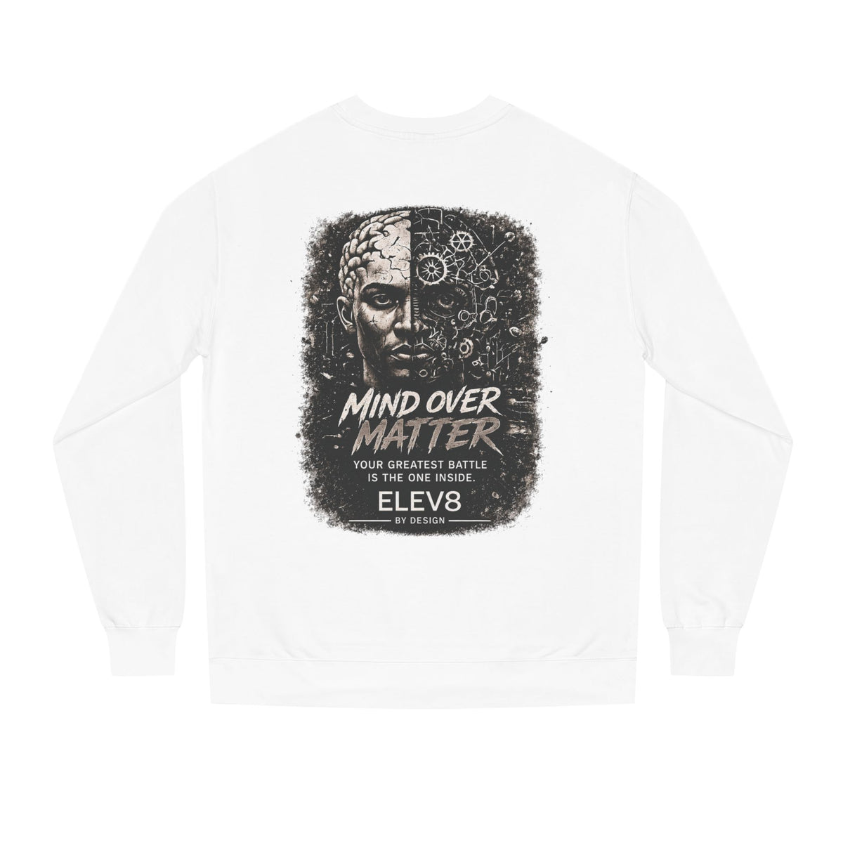 ELEV8 BY DESIGN™ Premium Crewneck Sweatshirt | Unisex Heavyweight Fleece