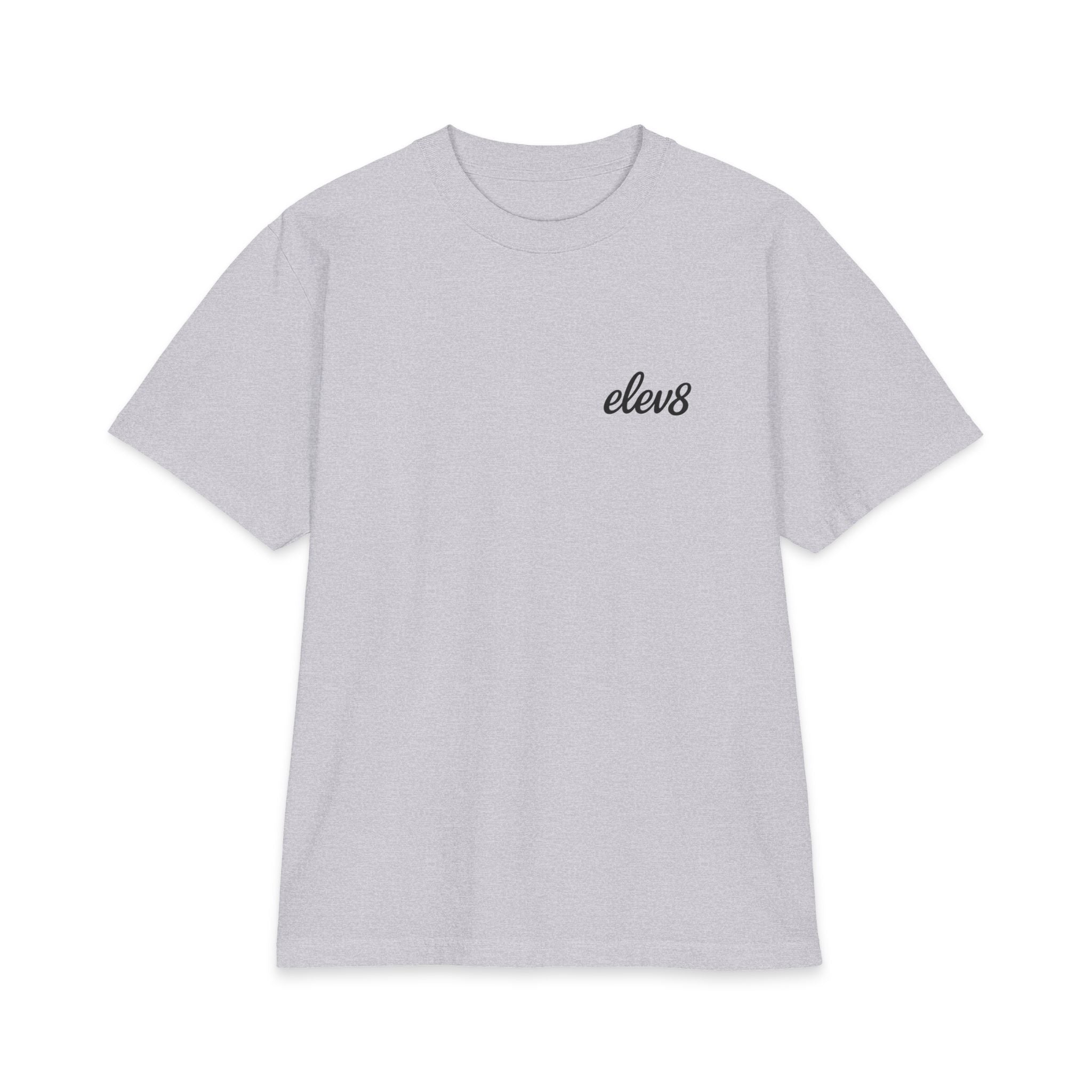 ELEV8 Script Logo Premium Heavyweight Tee