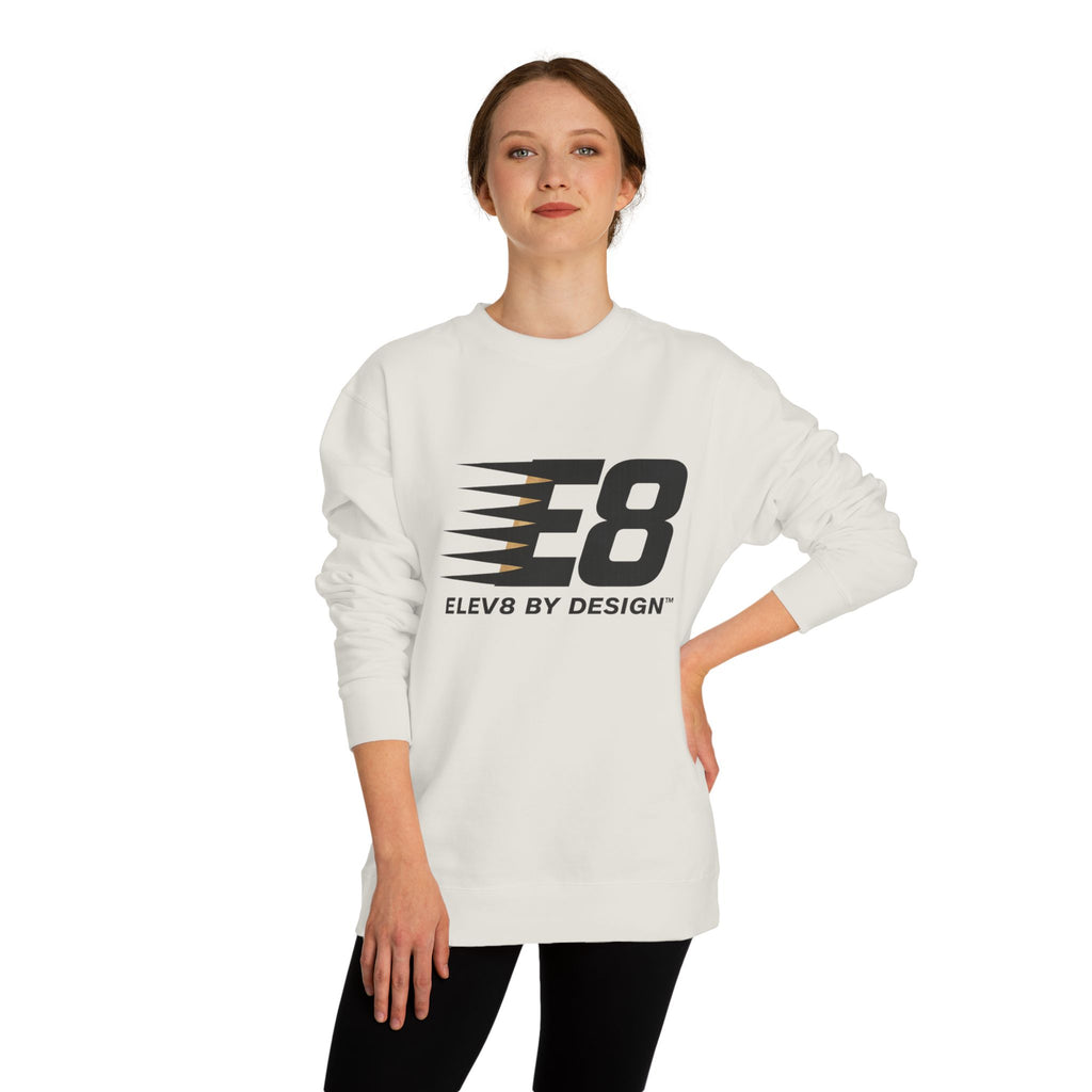 E8 Speed Logo Premium Crewneck Sweatshirt | ELEV8 BY DESIGN™