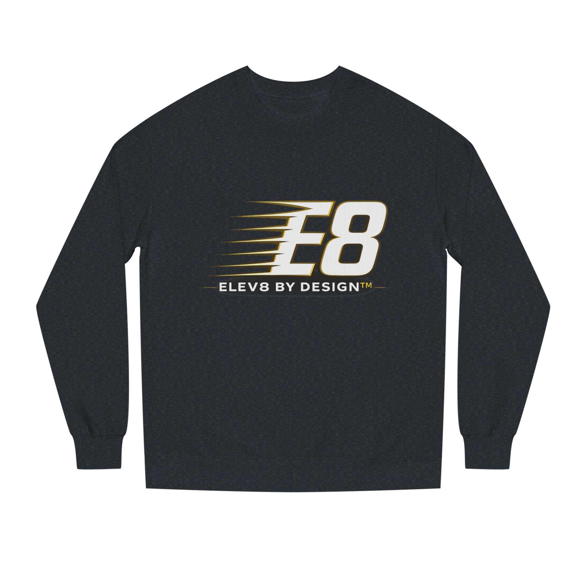 E8 Speed Logo Premium Crewneck Sweatshirt | ELEV8 BY DESIGN™