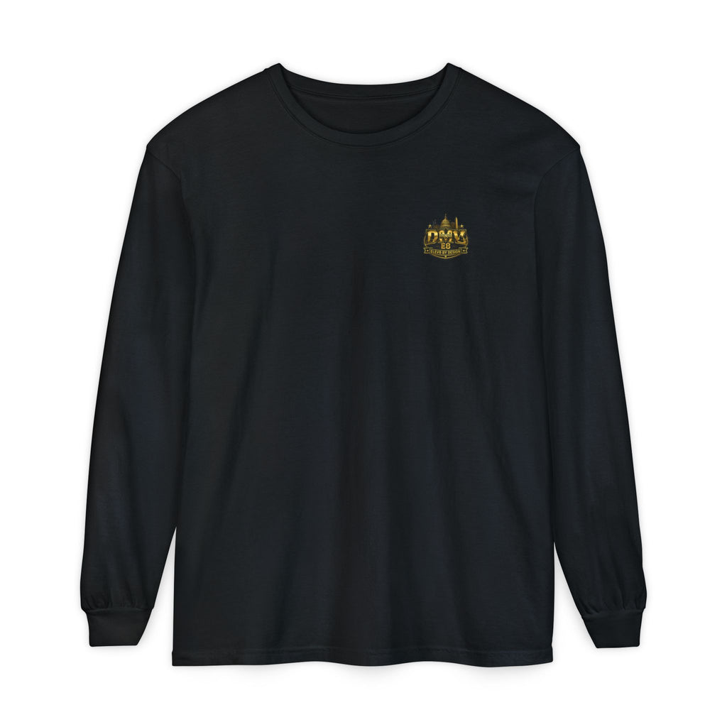 ELEV8 BY DESIGN™ | DMV Nights Premium Garment-Dyed Long Sleeve Tee