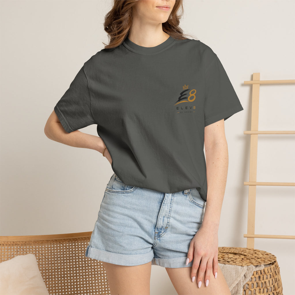 Elev8 "Real Recognize Real" T-Shirt - Crown Logo Streetwear Tee