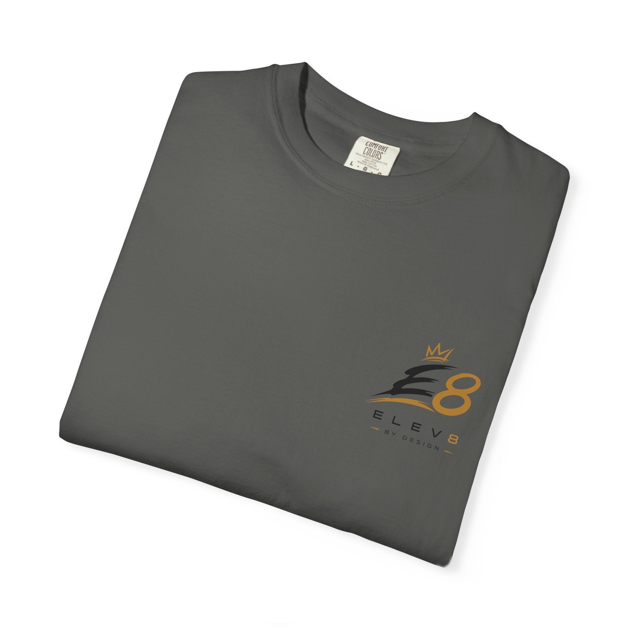Elev8 "Real Recognize Real" T-Shirt - Crown Logo Streetwear Tee