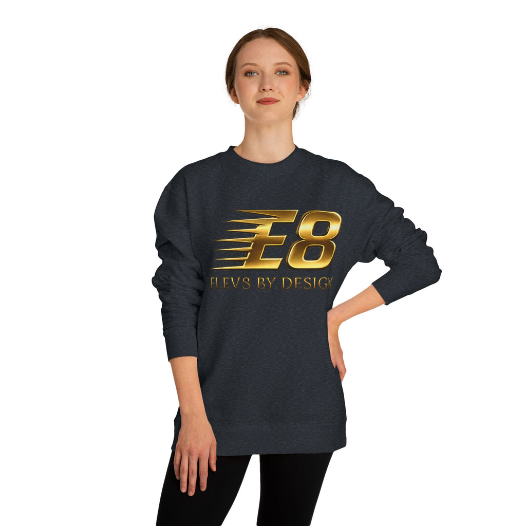 E8 Speed Logo Premium Crewneck Sweatshirt | ELEV8 BY DESIGN™