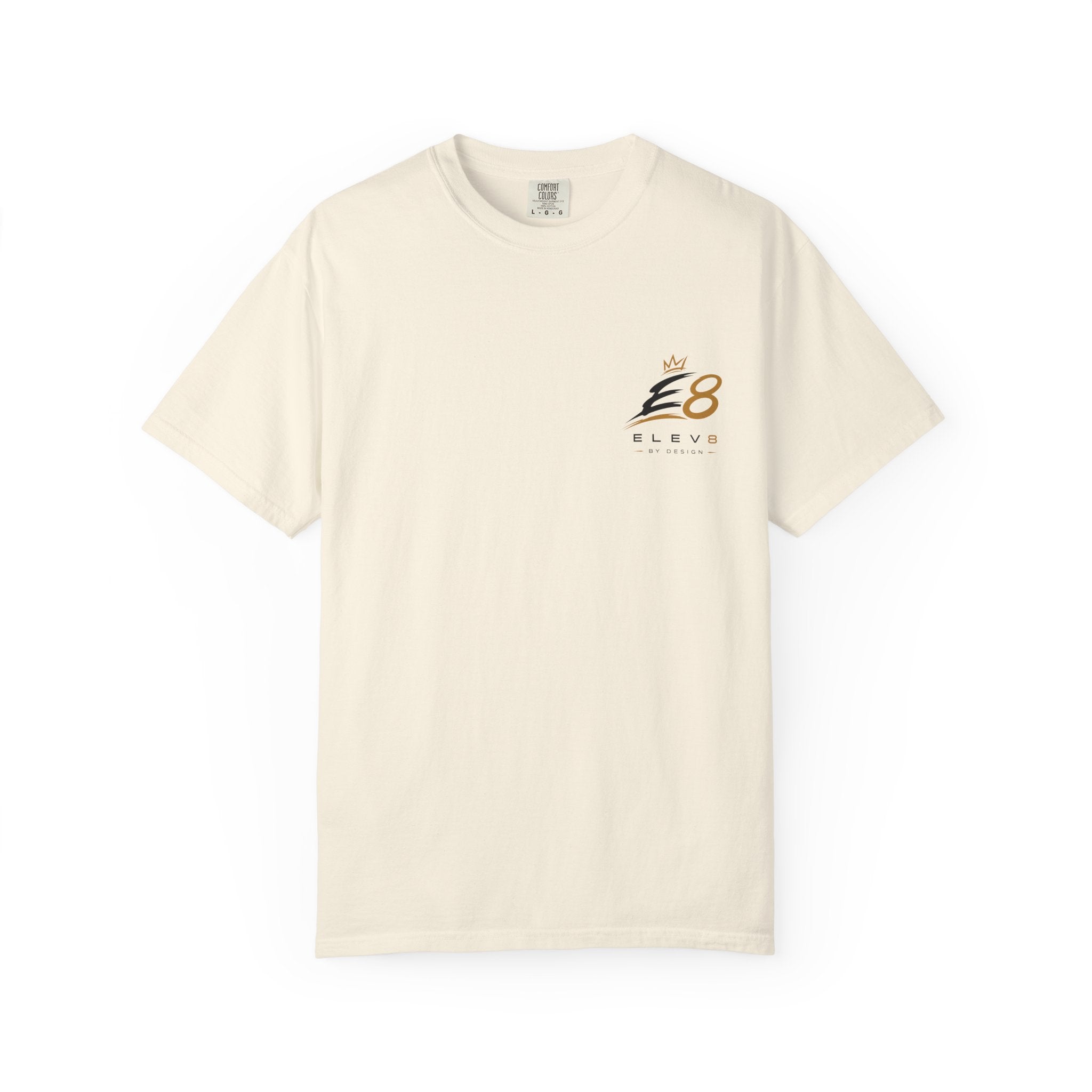 Elev8 "Real Recognize Real" T-Shirt - Crown Logo Streetwear Tee