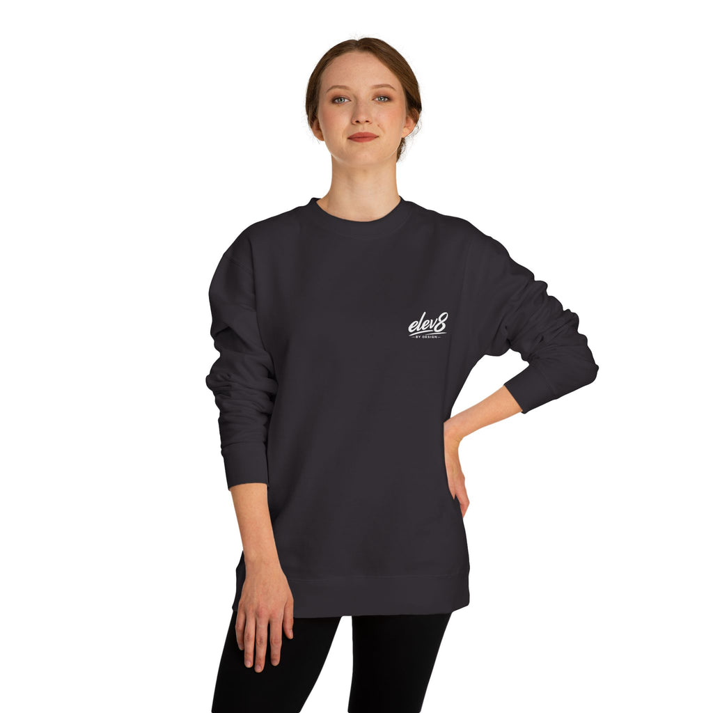 ELEV8 BY DESIGN™ Premium Crewneck Sweatshirt | Unisex Heavyweight Fleece