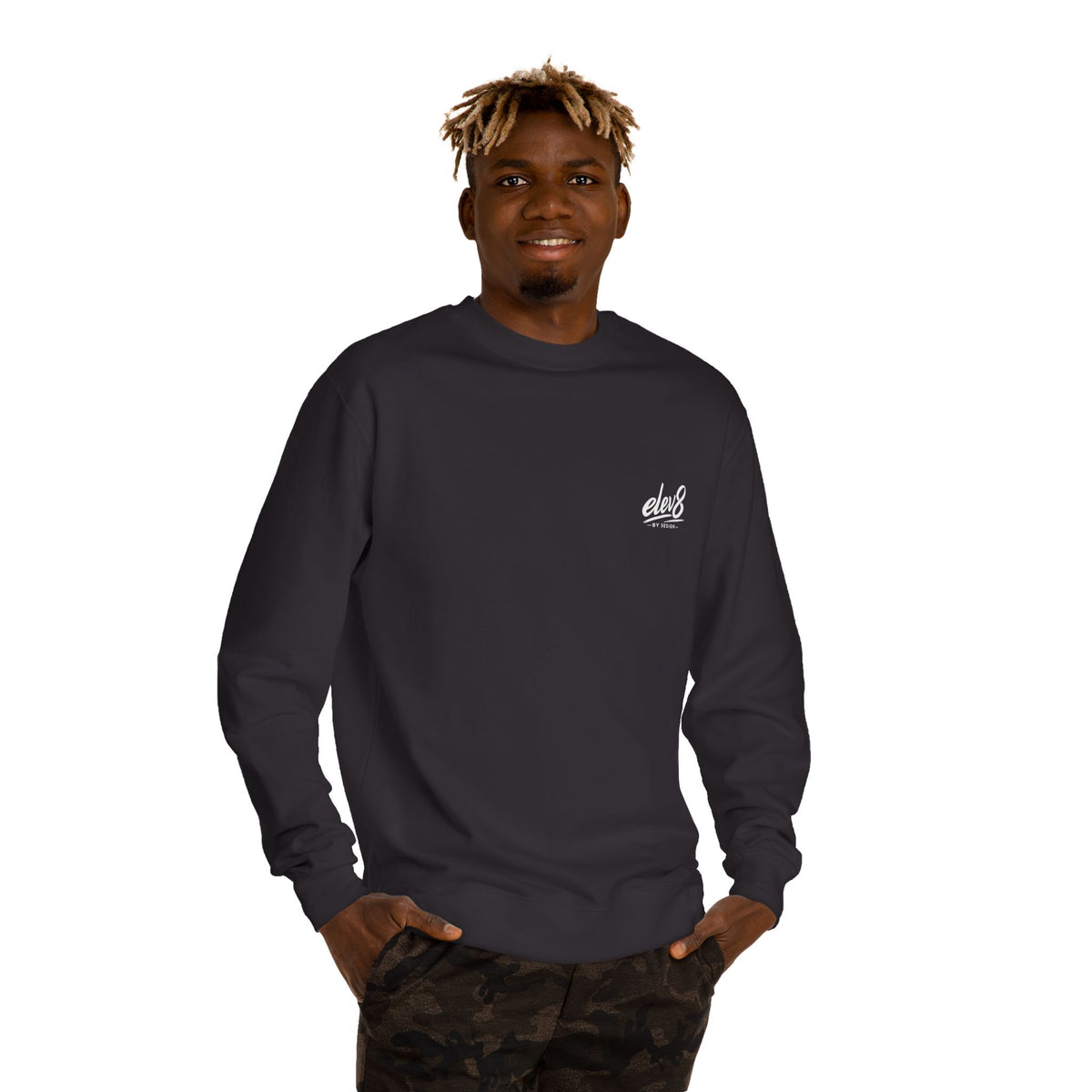 ELEV8 BY DESIGN™ Premium Crewneck Sweatshirt | Unisex Heavyweight Fleece