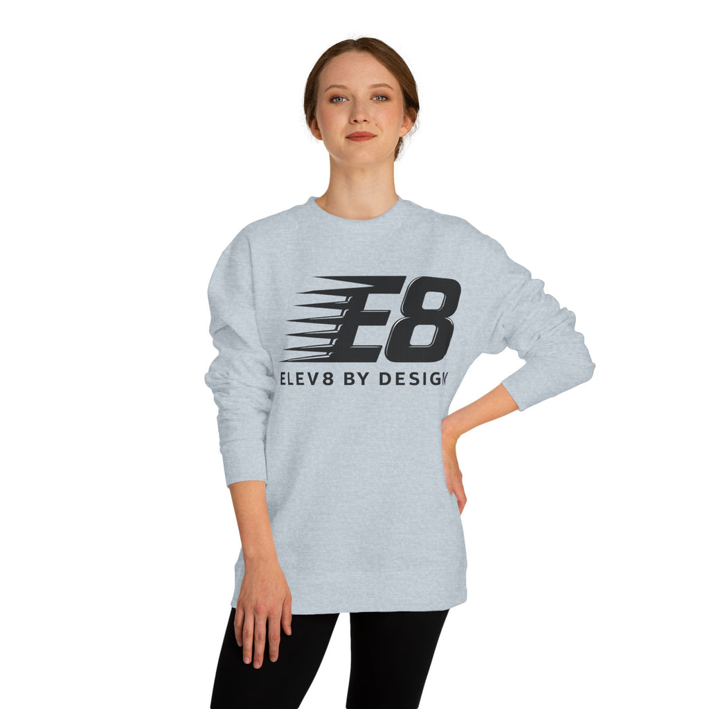 E8 Speed Logo Premium Crewneck Sweatshirt | ELEV8 BY DESIGN™