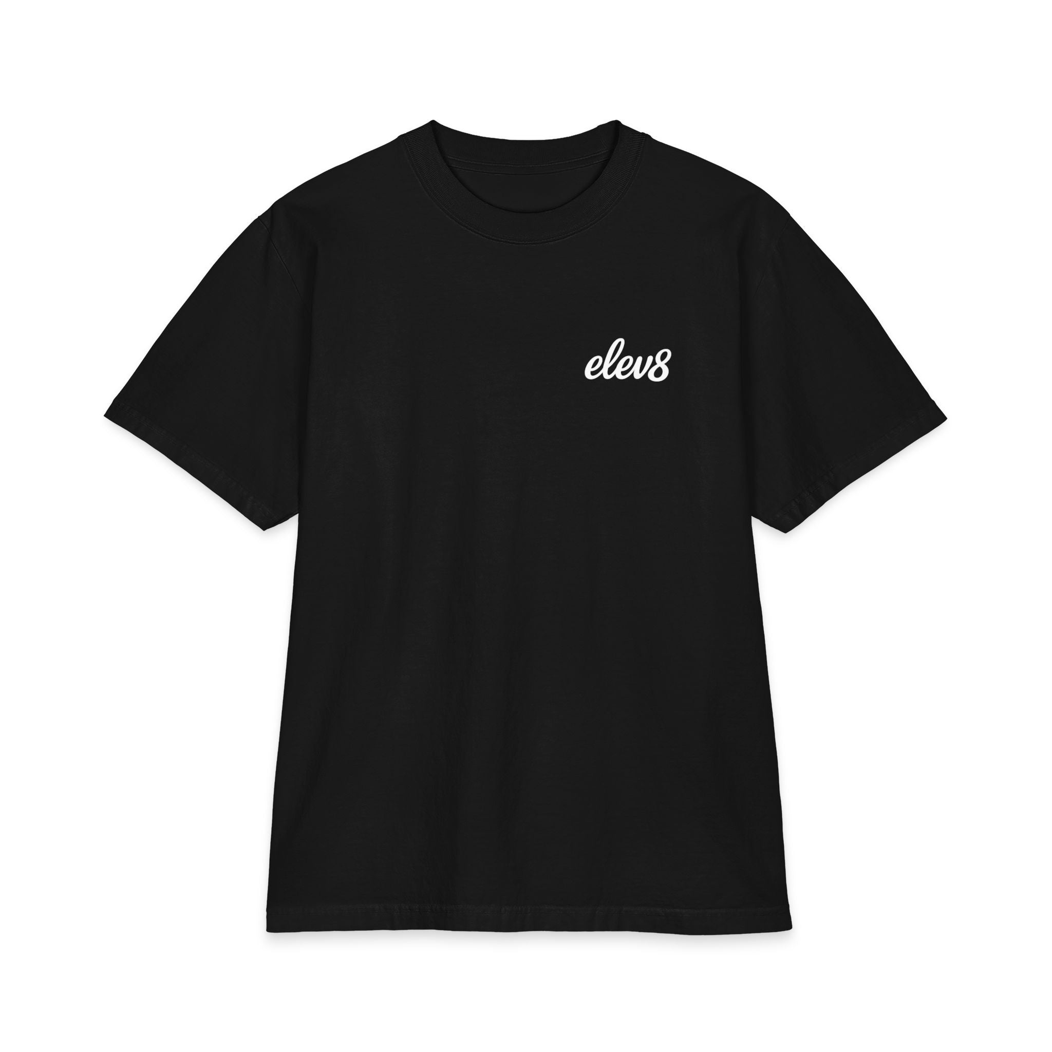 ELEV8 Script Logo Premium Heavyweight Tee