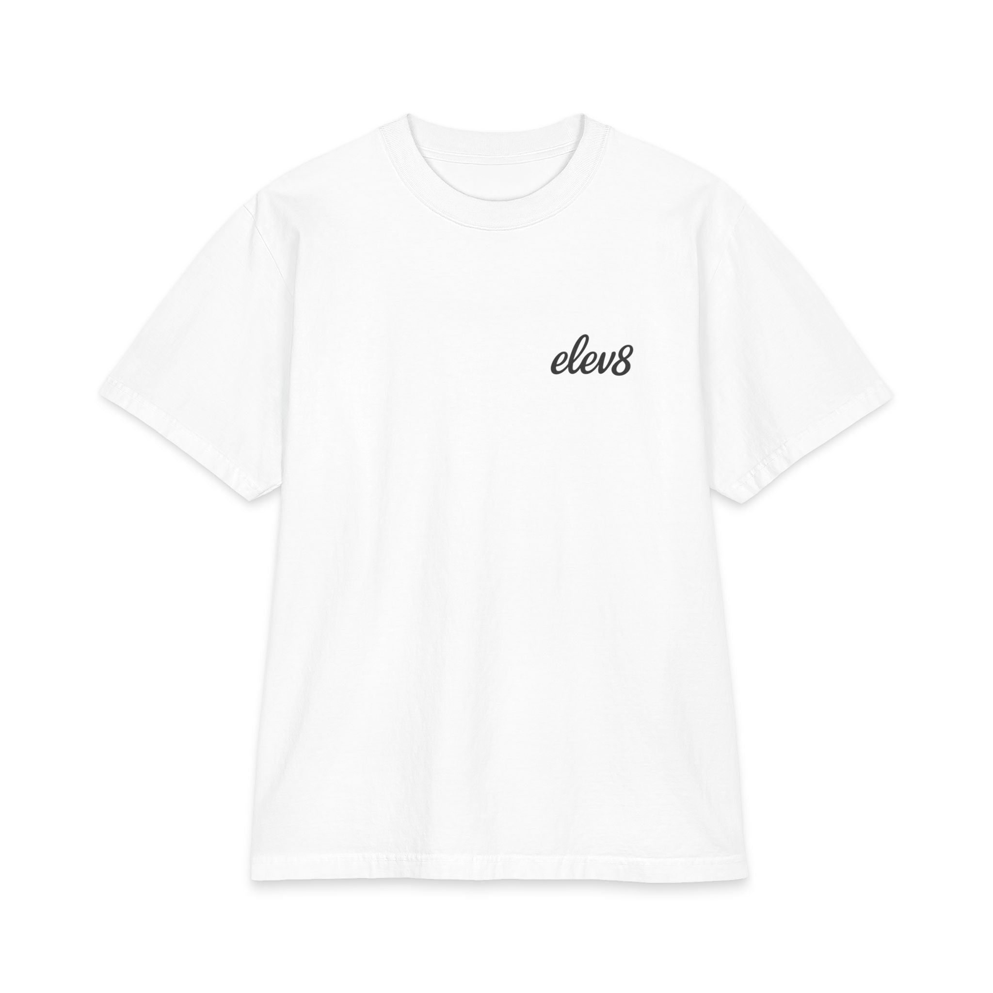 ELEV8 Script Logo Premium Heavyweight Tee
