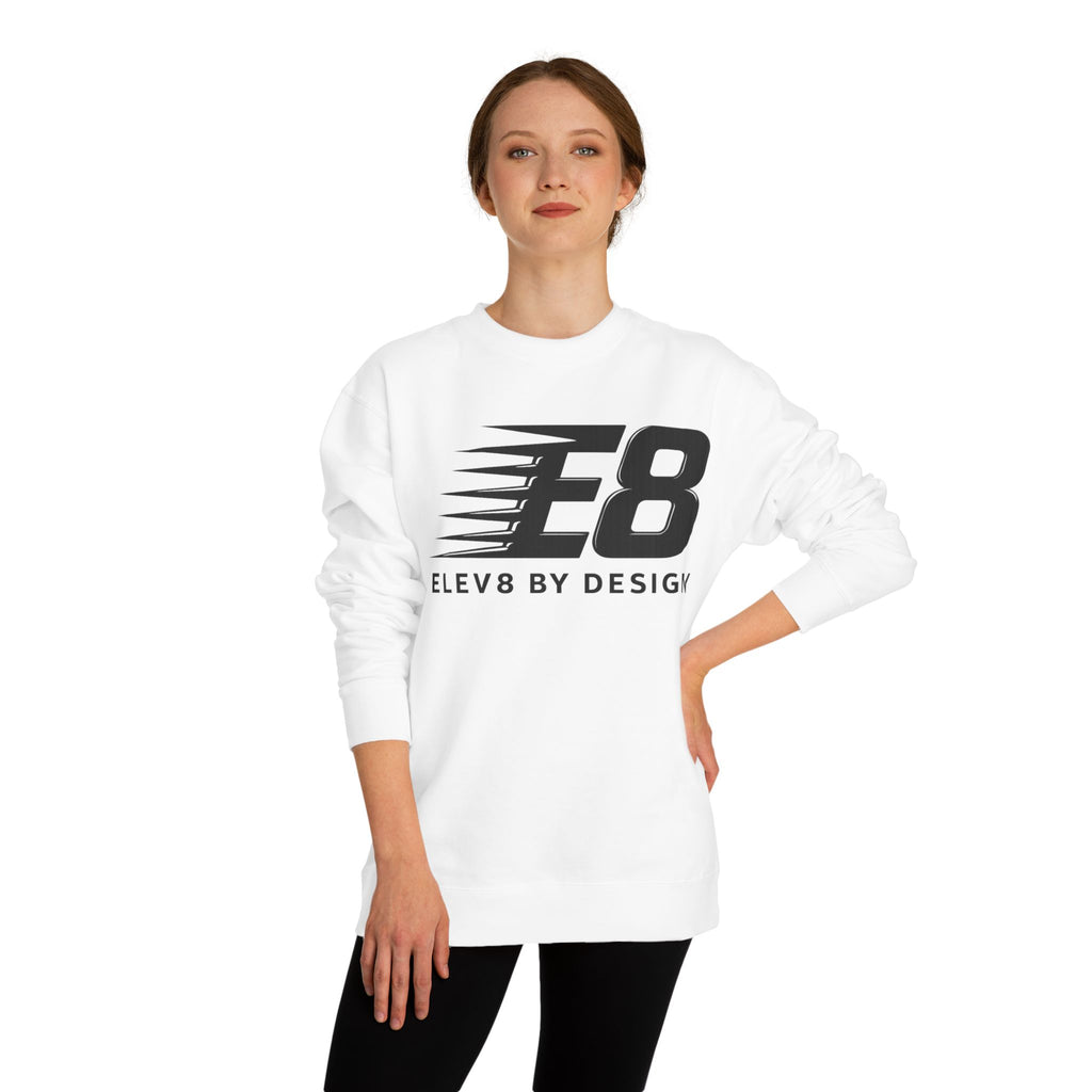 E8 Speed Logo Premium Crewneck Sweatshirt | ELEV8 BY DESIGN™