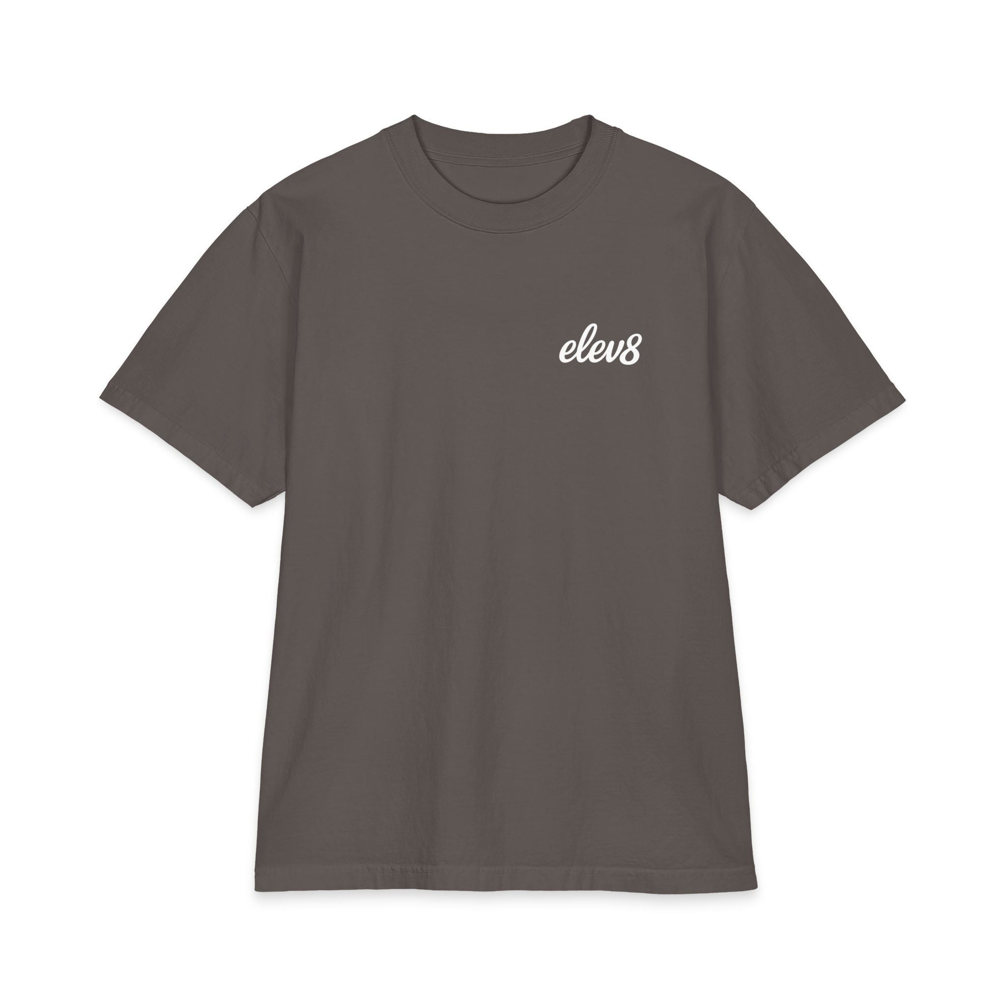 ELEV8 Script Logo Premium Heavyweight Tee