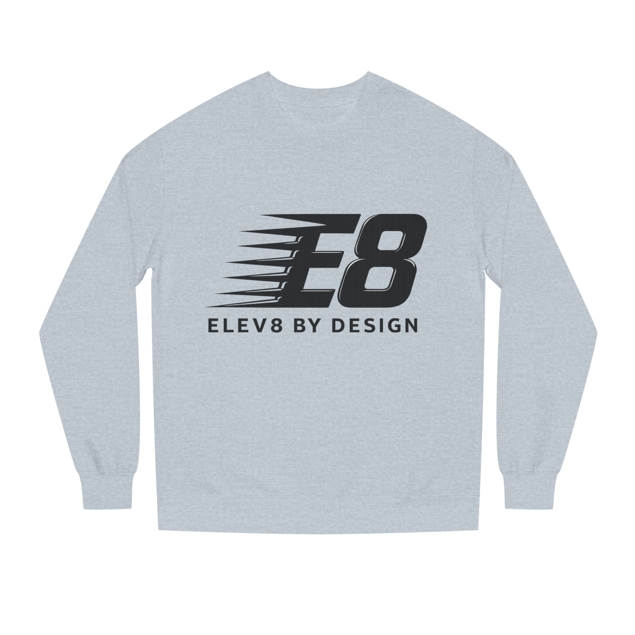 E8 Speed Logo Premium Crewneck Sweatshirt | ELEV8 BY DESIGN™