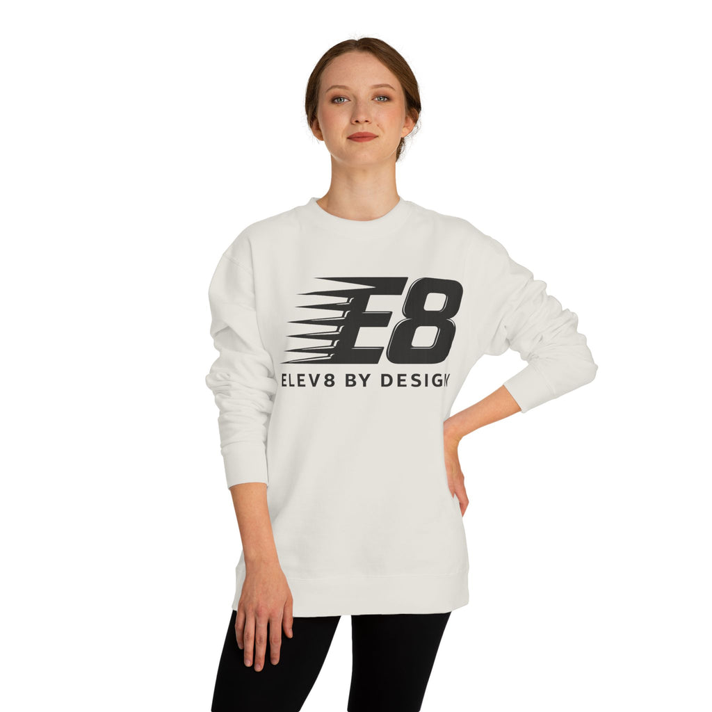E8 Speed Logo Premium Crewneck Sweatshirt | ELEV8 BY DESIGN™
