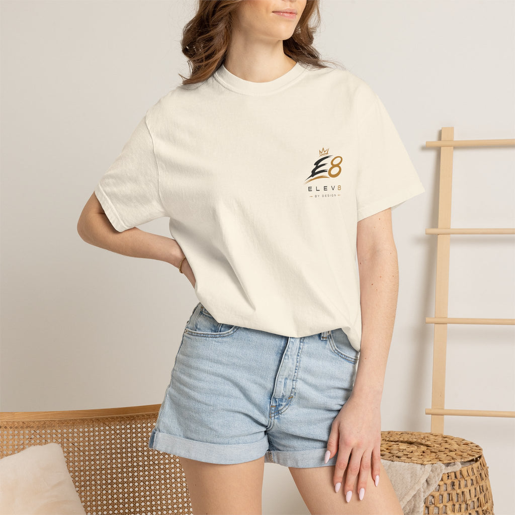 Elev8 "Real Recognize Real" T-Shirt - Crown Logo Streetwear Tee