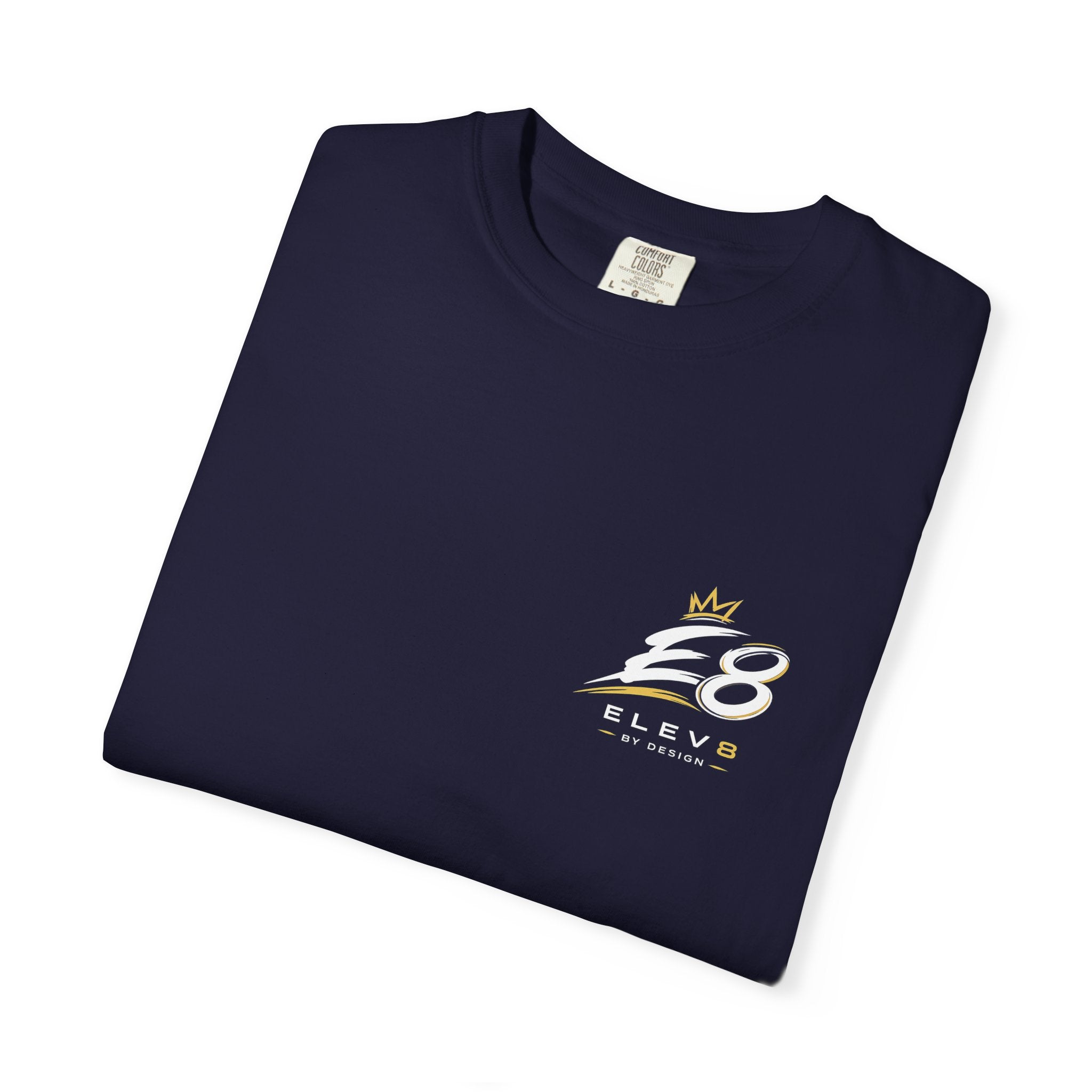 Elev8 "Real Recognize Real" T-Shirt - Crown Logo Streetwear Tee